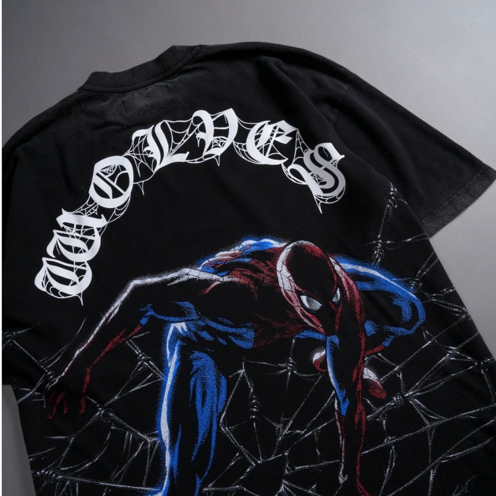 DARC SPORT X MARVEL SPIDER-MAN “ SPIDERMANS WEB”SHIRT